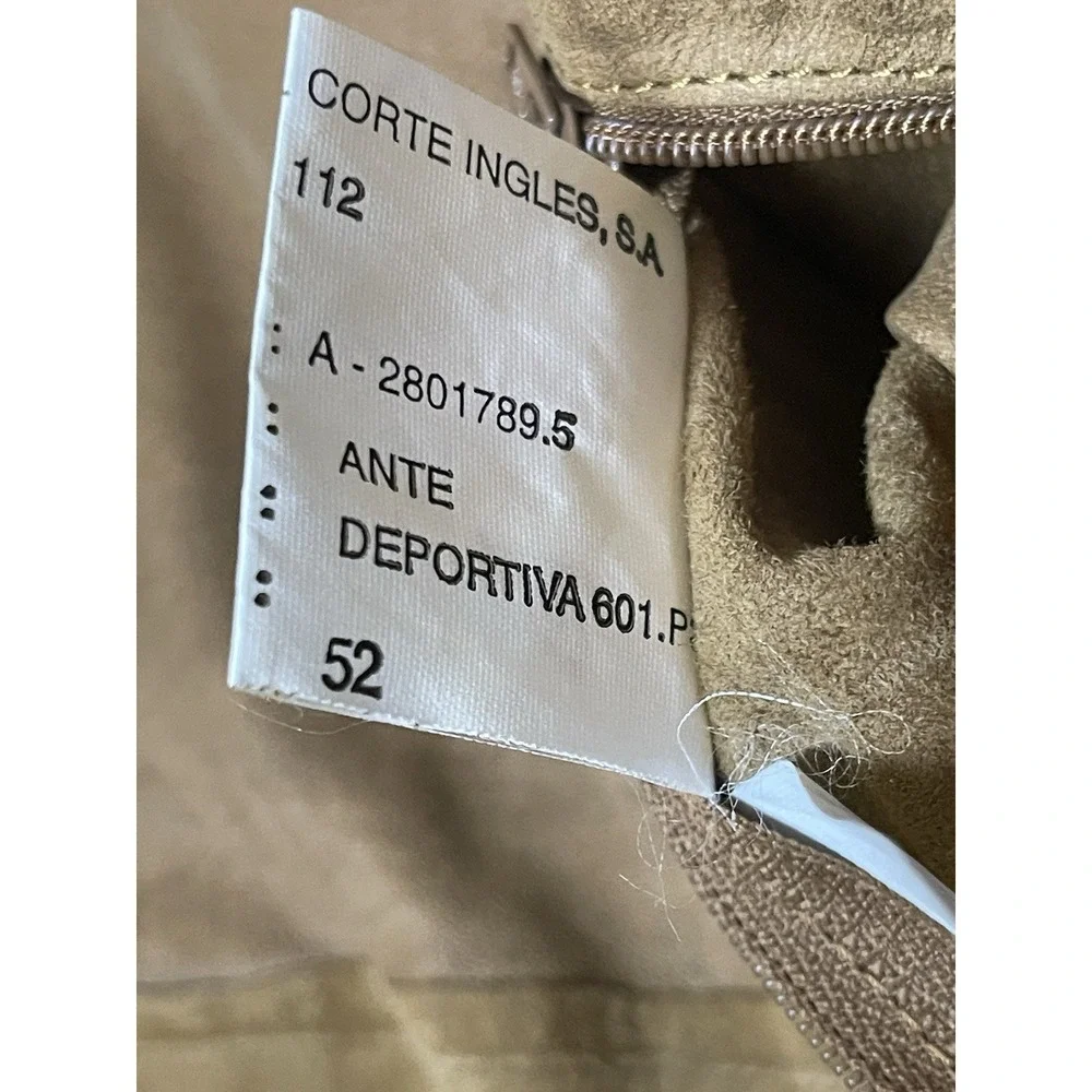 VTG Dustin Sport‎ Suede Shirt Shacket Mens L Western Patch Pockets Ranch Layer